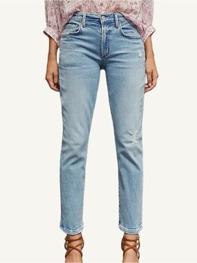 Citizens of Humanity Ella Slim Boyfriend Jeans Medium Wash 30